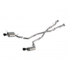 Borla Cat-Back výfukový systém "S-Type" pro Dodge Durango RT 3,6 V6 / 5,7l V8, 2WD a 4WD, automat, r.v. 2011-2025, typ koncovky: černá Borla Cat-Back výfukový systém "S-Type" pro Dodge Durango RT 3,6 V6 / 5,7l V8, 2WD a 4WD, automat, r.v. 2011-2025, typ koncovky: černá