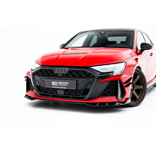 Maxton Design spoiler pod přední nárazník pro Audi RS3 8Y, materiál pravý karbon, Sedan Maxton Design spoiler pod přední nárazník pro Audi RS3 8Y, materiál pravý karbon, Sedan