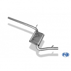 Fox Sportauspuff přední díl s tlumičem pro Audi A4 B6, B7 s motorem 1.6