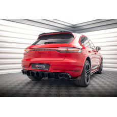 Maxton Design vložka zadního nárazníku pro Porsche Macan Mk1 Facelift, černý lesklý plast ABS, GTS / Sport Design Maxton Design vložka zadního nárazníku pro Porsche Macan Mk1 Facelift, černý lesklý plast ABS, GTS / Sport Design