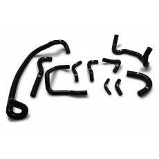 Samco Sport 10-dílná sada silikonových hadic pro doplňkové vedení chladicí kapaliny pro Nissan Skyline GTR R32 1989 - 1994 (BNR32) Heater hoses and smaller coolant hoses, barva: modrá