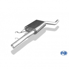 Fox Sportauspuff přední díl s tlumičem pro Audi 80 B4 s motorem 2.0, 2.3, 2.6, 2.8