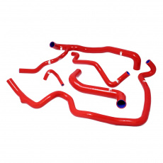 Samco Sport 5-dílná sada silikonových hadic pro vedení chladicí kapaliny pro Renault Twingo 2009 - On 133 Cup, barva: modrá