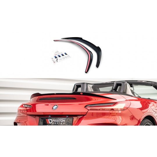 Maxton Design prodloužení spoileru pro BMW Z4 G29 /M40i, G29 /M-Pack, černý lesklý plast ABS
