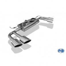 Fox Sportauspuff koncový tlumič výfuku s koncovkou 2x115x85 Typ 38 na obou stranách pro Hyundai Tucson TLE 2015- s motorem 1.6, 1.7 D, 2.0, 2.0 D