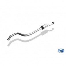Fox Sportauspuff přední díl s tlumičem pro Citroen C2 s motorem 1.1, 1.4