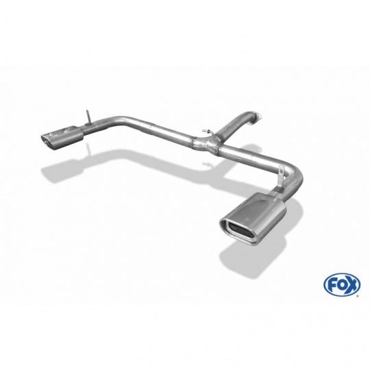 Fox Sportauspuff středový tlumič výfuku pro Toyota RAV 4 s motorem 2.0, 2.2 D, 2.4 Fox Sportauspuff středový tlumič výfuku pro Toyota RAV 4 s motorem 2.0, 2.2 D, 2.4