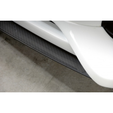 Rieger lipa pod přední nárazník Rieger pro Audi A4 B8, B81 avant, sedan před faceliftem, 11/07-12/11, plast ABS s povrchovou úpravou Carbon-Look, mimo S-Line