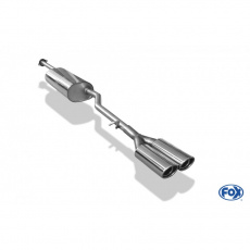 Fox Sportauspuff koncový tlumič výfuku s koncovkou 2x88x74 Typ 33 pro Mercedes třída A W168 s motorem 1.4, 1.6, 1.7 TD, 1.9 Fox Sportauspuff koncový tlumič výfuku s koncovkou 2x88x74 Typ 33 pro Mercedes třída A W168 s motorem 1.4, 1.6, 1.7 TD, 1.9