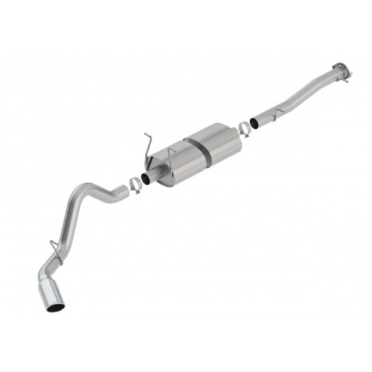 Borla Cat-Back výfukový systém "S-Type" typ 36 pro Chevrolet Silverado 2500 6,0l 4WD, 4-dvéř. CC/SB 153.7" WB, r.v. 2015 - 2019, typ koncovek: chromové Borla Cat-Back výfukový systém "S-Type" typ 36 pro Chevrolet Silverado 2500 6,0l 4WD, 4-dvéř. CC/SB 153.7" WB, r.v. 2015 - 2019, typ koncovek: chromové