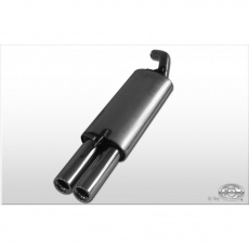 Fox Sportauspuff koncový tlumič výfuku s koncovkou 2x76 Typ 13 pro Ford Escort AAL, ABL, GAL, všechny typy s motorem 1.4, 1.6 Fox Sportauspuff koncový tlumič výfuku s koncovkou 2x76 Typ 13 pro Ford Escort AAL, ABL, GAL, všechny typy s motorem 1.4, 1.6