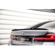 Maxton Design prodloužení spoileru pro BMW řada 5 G30, G30 FL, černý lesklý plast ABS, M-pack