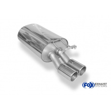 Fox Sportauspuff koncový tlumič výfuku s koncovkou 2x80 Typ 12 pro Mercedes třída E W124 s motorem 2.3 Fox Sportauspuff koncový tlumič výfuku s koncovkou 2x80 Typ 12 pro Mercedes třída E W124 s motorem 2.3