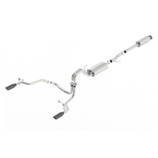 Borla Cat-Back výfukový systém "S-Type" typ 36 pro Ford F-150 2,7l/3,5l V6 EcoBoost (mimo Raptor)/5,0l V8 s automat. přev., EC/SB 78,8", CC/SHB 67", CC/SB 6,5´, r.v. od 15-20, typ koncovek: černé Borla Cat-Back výfukový systém "S-Type" typ 36 pro Ford F-150 2,7l/3,5l V6 EcoBoost (mimo Raptor)/5,0l V8 s automat. přev., EC/SB 78,8", CC/SHB 67", CC/SB 6,5´, r.v. od 15-20, typ koncovek: černé