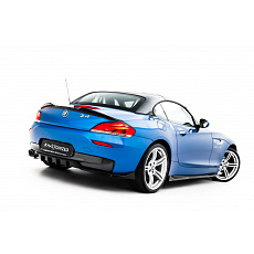 Maxton Design spoiler pod zadní nárazník s žebrováním v.2 pro BMW Z4 E89 Facelift, černý lesklý plast ABS, M-Pack Maxton Design spoiler pod zadní nárazník s žebrováním v.2 pro BMW Z4 E89 Facelift, černý lesklý plast ABS, M-Pack