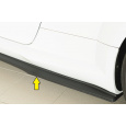 Rieger spoiler pod boční práh (ca. 19mm) mont. strana levá pro Audi TT RS 8J, 8J1-FV, 8S roadster, r.v. 05/16-08/18, plast ABS bez povrchové úpravy