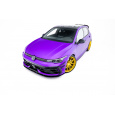 Maxton Design "Street Pro" spoiler pod přední nárazník pro Volkswagen Golf R Mk8 Facelift, plast ABS bez povrchové úpravy
