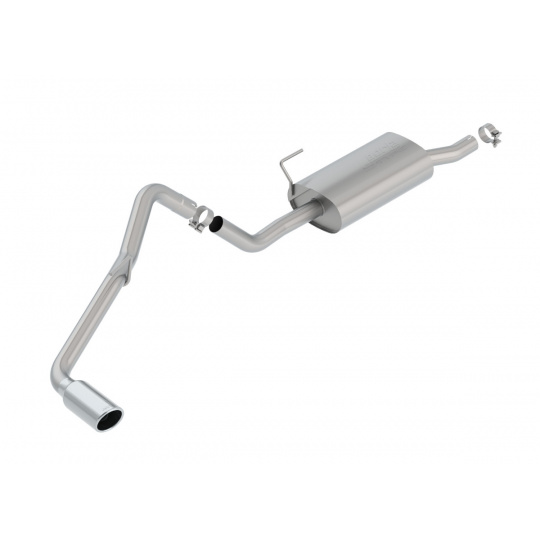 Borla Cat-Back výfukový systém "S-Type" vyvedený pod zadní nárazník vpravo, typ 36 pro Nissan Frontier 4.0l V6, aut./manual. přev., EC/CCFD/Short a Standard Bed (WB 125.9", 139.9"), r.v. 2005-2019, typ koncovek: chromové Borla Cat-Back výfukový systém "S-Type" vyvedený pod zadní nárazník vpravo, typ 36 pro Nissan Frontier 4.0l V6, aut./manual. přev., EC/CCFD/Short a Standard Bed (WB 125.9", 139.9"), r.v. 2005-2019, typ koncovek: chromové