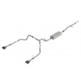 Borla Cat-Back výfukový systém "Touring" pro Chevrolet Silverado 1500 5,3l V8, s aut. převodovkou, EC/SB 78,8", CC/SHB 69,3", r.v. 2019-2020, typ koncovek: černé