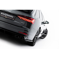Maxton Design boční difuzory pod zadní nárazník pro Audi A6 C8, černý lesklý plast ABS Maxton Design boční difuzory pod zadní nárazník pro Audi A6 C8, černý lesklý plast ABS