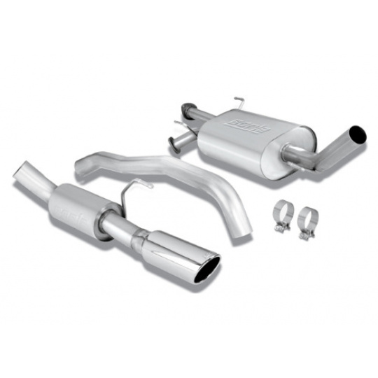 Borla Cat-Back výfukový systém "Touring" pro Toyota Sequoia 5,7l V8 s automatickou převodovkou, 4-dvéř. r.v. od 08-20 Borla Cat-Back výfukový systém "Touring" pro Toyota Sequoia 5,7l V8 s automatickou převodovkou, 4-dvéř. r.v. od 08-20