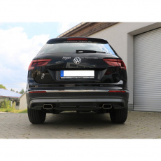 Fox Sportauspuff koncový tlumič výfuku s koncovkou 145x65 Typ 59 na obou stranách pro Volkswagen Tiguan II Benzin 2015- s motorem 2.0