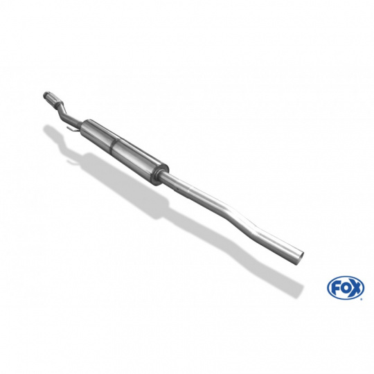 Fox Sportauspuff přední díl s tlumičem pro Mini One 2007- s motorem 1.6 90 kW