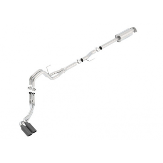 Borla Cat-Back výfukový systém "ATAK" typ 18 pro Ford F-150 2,7l/3,5l V6 EcoBoost (mimo Raptor)/5,0l V8 s automat. přev., EC/SB 78,8", CC/SHB 67", CC/SB 6,5´, r.v. od 15-20, typ koncovek: hodnota Borla Cat-Back výfukový systém "ATAK" typ 18 pro Ford F-150 2,7l/3,5l V6 EcoBoost (mimo Raptor)/5,0l V8 s automat. přev., EC/SB 78,8", CC/SHB 67", CC/SB 6,5´, r.v. od 15-20, typ koncovek: hodnota