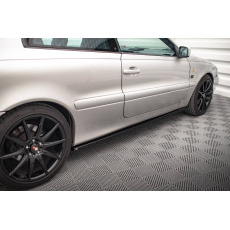 Maxton Design difuzory pod boční prahy pro Volvo C70 Mk1, černý lesklý plast ABS