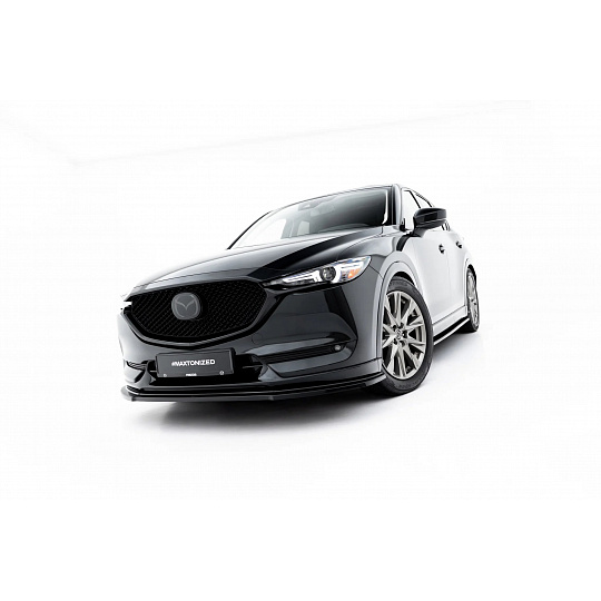Maxton Design spoiler pod přední náraník pro Mazda CX-5 Mk2, černý lesklý plast ABS Maxton Design spoiler pod přední náraník pro Mazda CX-5 Mk2, černý lesklý plast ABS