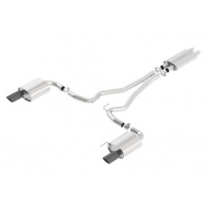 Borla Cat-Back výfukový systém "Touring" pro Ford Mustang GT/GT Convertible 5,0l RWD, 2-dvéř., r.v. od 15-17, typ koncovek: černé Borla Cat-Back výfukový systém "Touring" pro Ford Mustang GT/GT Convertible 5,0l RWD, 2-dvéř., r.v. od 15-17, typ koncovek: černé