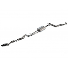 Borla Cat-Back výfukový systém "S-Type" pro Toyota Tacoma 2.4L 4Cyl., automat/manual, vč. hybrid, 2WD/4WD, EC s SB (6'2'') 131,9 rozvor / CDC s SB (5' 0'') 131,9'' rozvor, r.v. 2024-2025, typ koncovek: černé Borla Cat-Back výfukový systém "S-Type" pro Toyota Tacoma 2.4L 4Cyl., automat/manual, vč. hybrid, 2WD/4WD, EC s SB (6'2'') 131,9 rozvor / CDC s SB (5' 0'') 131,9'' rozvor, r.v. 2024-2025, typ koncovek: černé