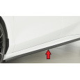Rieger spoiler pod boční práh mont. strana levá pro Ford Focus 4 DEH, ST 5-dvéř. (combi), 5-dvéř. (hatchback), 5-dvéř. (sedan), r.v. 06/19-, 09/18-, plast ABS bez povrchové úpravy