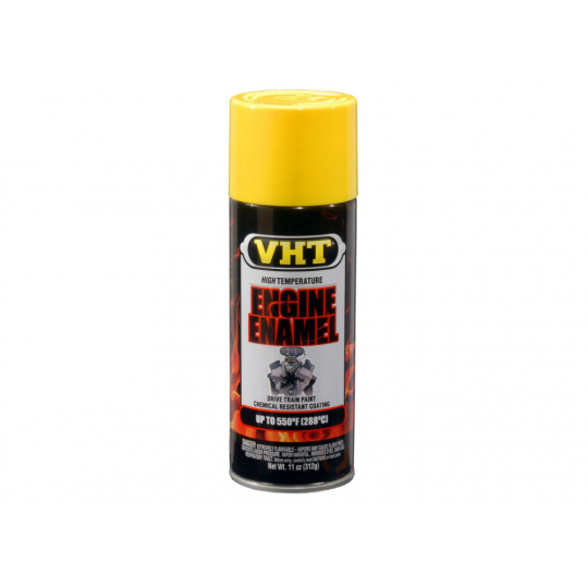 VHT Engine Enamel barva na motory do teploty až 288°C, barva: lesklá žlutá