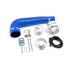 Forge Motorsport BOV ventil pro Škoda Octavia Mk2 1Z 2010-, barva hadice: modrá, barva ventilu: stříbrná Forge Motorsport BOV ventil pro Škoda Octavia Mk2 1Z 2010-, barva hadice: modrá, barva ventilu: stříbrná