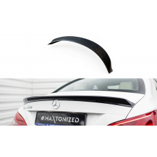 Maxton Design prodloužení spoileru 3d pro Mercedes CLA C 117 Facelift/Standard, černý lesklý plast ABS