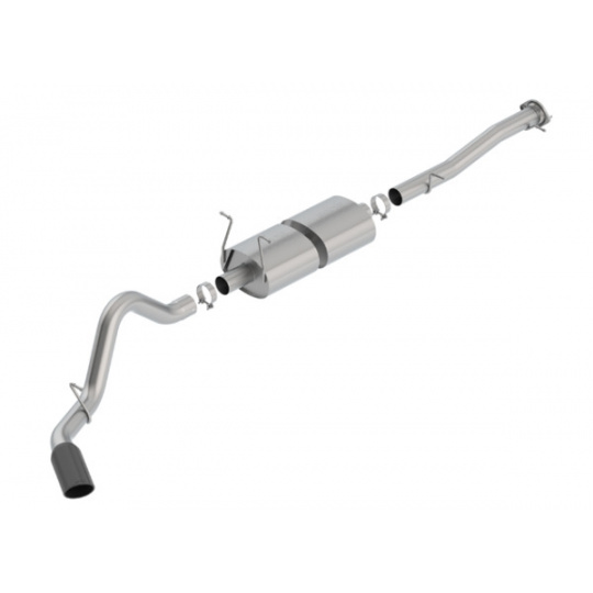 Borla Cat-Back výfukový systém "S-Type" typ 36 pro Chevrolet Silverado 2500 6,0l 4WD, 4-dvéř. CC/SB 153.7" WB, r.v. 2015 - 2019, typ koncovek: černé Borla Cat-Back výfukový systém "S-Type" typ 36 pro Chevrolet Silverado 2500 6,0l 4WD, 4-dvéř. CC/SB 153.7" WB, r.v. 2015 - 2019, typ koncovek: černé