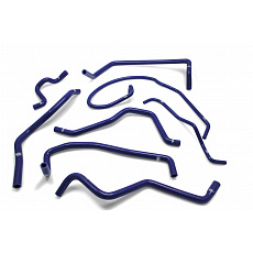 Samco Sport 8-dílná sada silikonových hadic pro doplňkové vedení chladicí kapaliny pro Ford Focus ST170 2002 - 2004, barva: modrá