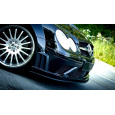 Maxton Design spoiler pod přední nárazník pro Mercedes CLK W 209, carbon-Look, SL Black Series look