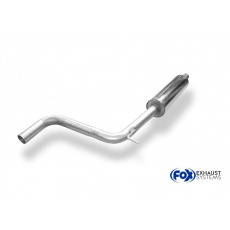 Fox Sportauspuff přední díl s tlumičem pro VW Polo AW1 2017- s motorem 1.0 Fox Sportauspuff přední díl s tlumičem pro VW Polo AW1 2017- s motorem 1.0