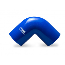 Samco Sport silikonové koleno 90° s vnitřním průměrem 38 mm, barva: modrá