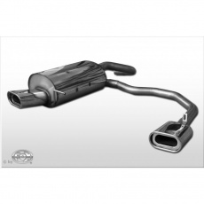 Fox Sportauspuff koncový tlumič výfuku s koncovkou 135x85 Typ 53 na obou stranách pro Chrysler PT-Cruiser s motorem 1.6, 2.0, 2.2 CRD, 2.4