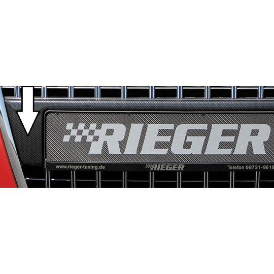 Rieger držák RZ pro Audi A3 8P 3-dvéř., 5-dvéř., Sportback, plast ABS s povrchovou úpravou Carbon-Look Rieger držák RZ pro Audi A3 8P 3-dvéř., 5-dvéř., Sportback, plast ABS s povrchovou úpravou Carbon-Look