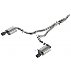 Borla Cat-Back výfukový systém "S-Type" pro Ford Mustang 2.3L EcoBoost, automat, RWD, Coupe/Convertible, r.v. 2024, bez aktivního výfuku, typ koncovek: karbonové Borla Cat-Back výfukový systém "S-Type" pro Ford Mustang 2.3L EcoBoost, automat, RWD, Coupe/Convertible, r.v. 2024, bez aktivního výfuku, typ koncovek: karbonové