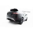 Maxton Design spoiler pod zadní nárazník s žebrováním v.2 pro Land rover Range Rover Velar Mk1 /R-Dynamic, černý lesklý plast ABS