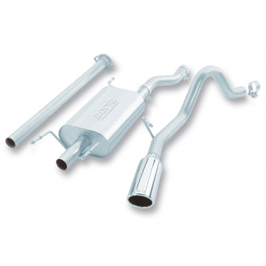 Borla Cat-Back výfukový systém "S-Type" pro Toyota Tacoma 4,0l V8 4-dvéř. CC/LB, r.v. od 05-12 Borla Cat-Back výfukový systém "S-Type" pro Toyota Tacoma 4,0l V8 4-dvéř. CC/LB, r.v. od 05-12