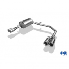 Fox Sportauspuff koncový tlumič výfuku s koncovkou 2x76 Typ 13 na obou stranách pro Škoda Octavia 1U s motorem 1.9 TD, 2.0 Fox Sportauspuff koncový tlumič výfuku s koncovkou 2x76 Typ 13 na obou stranách pro Škoda Octavia 1U s motorem 1.9 TD, 2.0