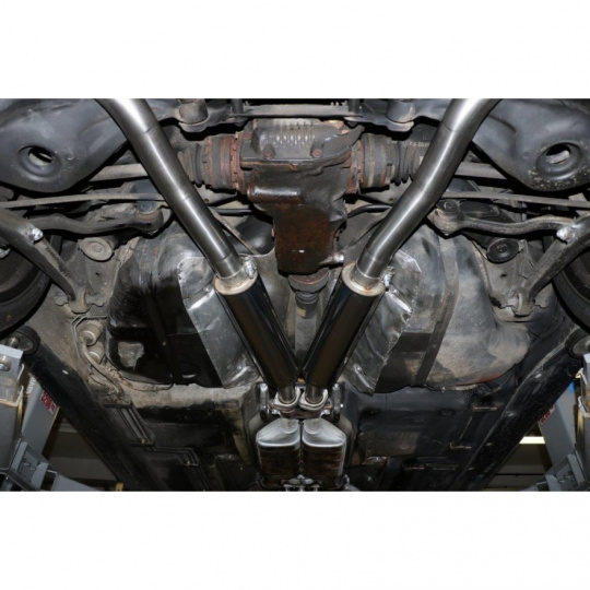 Fox Sportauspuff přední díl s tlumičem pro BMW řada 8 1990- s motorem 5.0