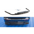 Maxton Design středový spoiler pod zadní nárazník s žebrováním pro Volvo S60 Mk3, carbon-Look