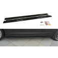 Maxton Design difuzory pod boční prahy pro Renault Laguna Mk3, carbon-Look